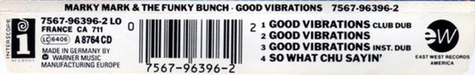 Marky Mark & The Funky Bunch Featuring Loleatta Holloway : Good Vibrations (CD, Single)