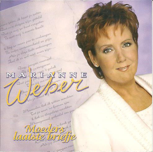 Marianne Weber : Moeders Laatste Briefje (CD, Single)