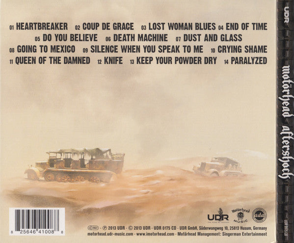 Motörhead : Aftershock (CD, Album, Ltd, Dig)