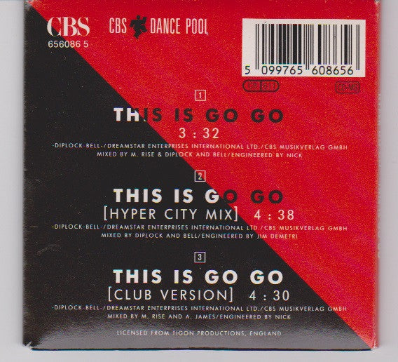 Hyper Go Go : This Is Go Go (Remix) (CD, Mini, Maxi)