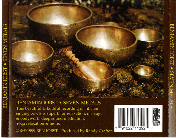 Benjamin Iobst : Seven Metals - Singing Bowls Of Tibet (CD, Album)
