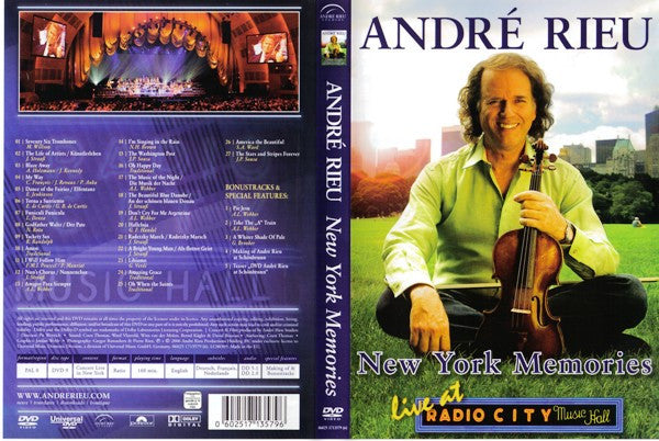 André Rieu : New York Memories (Live At Radio City Music Hall) (DVD-V, PAL)