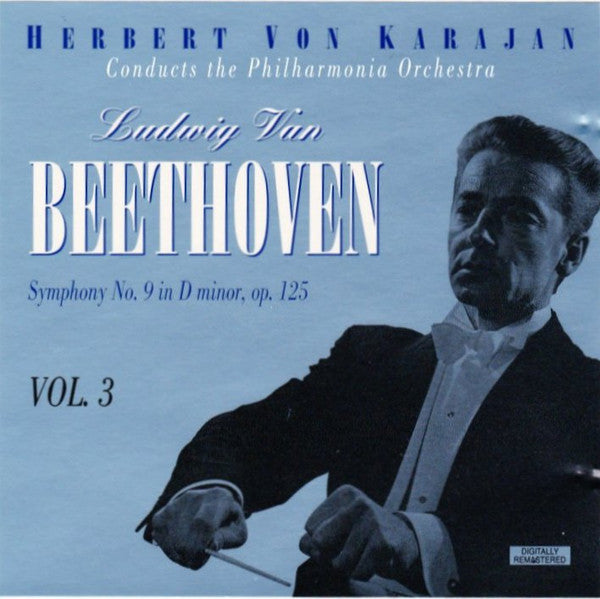 Ludwig van Beethoven, Herbert Von Karajan Conducts The Wiener Philharmoniker : Symphony No. 9 In D Minor, Op.125 (Choral) (CD, Album)