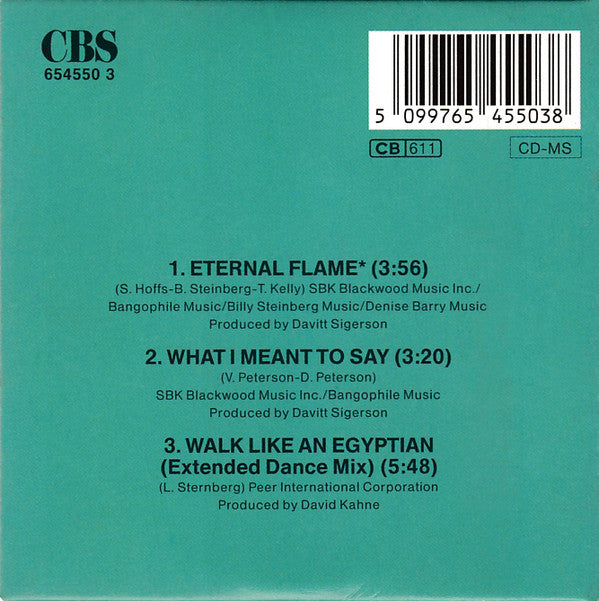 Bangles : Eternal Flame (CD, Mini, Maxi)