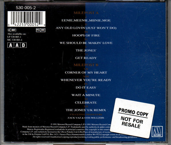 The Temptations : Milestone (CD, Album)