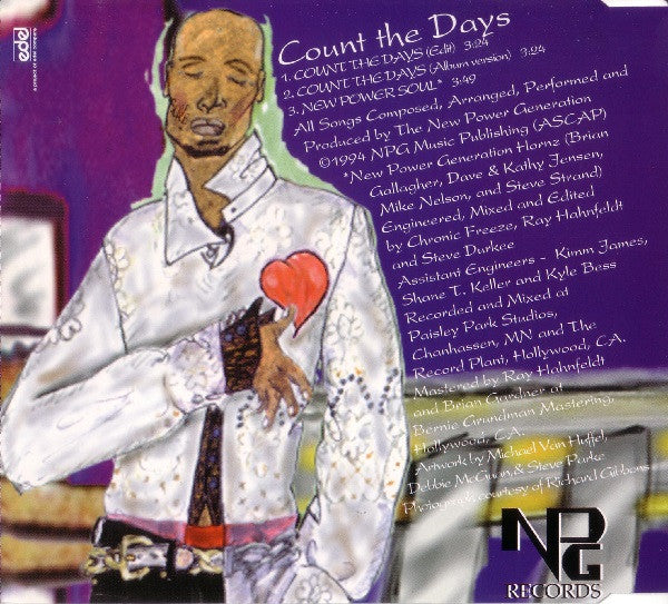 The New Power Generation : Count The Days (CD, Single)