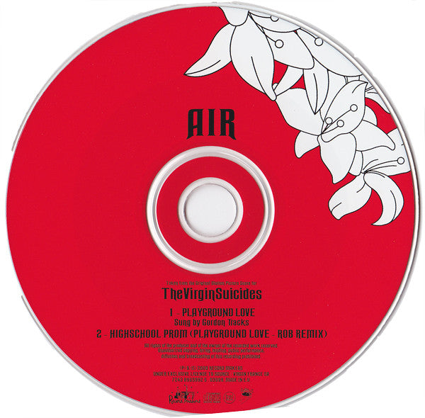 AIR Sung By Gordon Tracks : Playground Love (CD, Single)