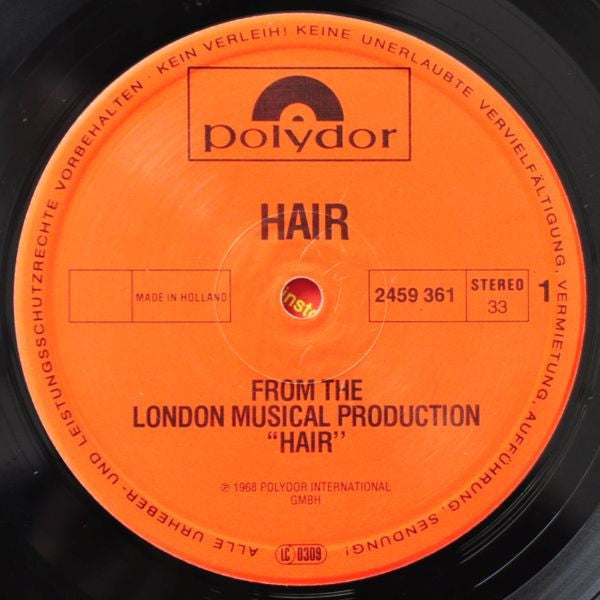 Various : Hair (LP, RP)