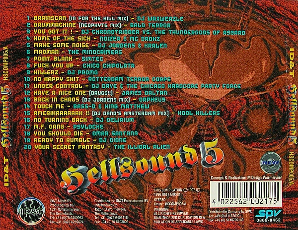 Various : Hellsound 5 (Blessed Are The Sick) (CD, Comp)