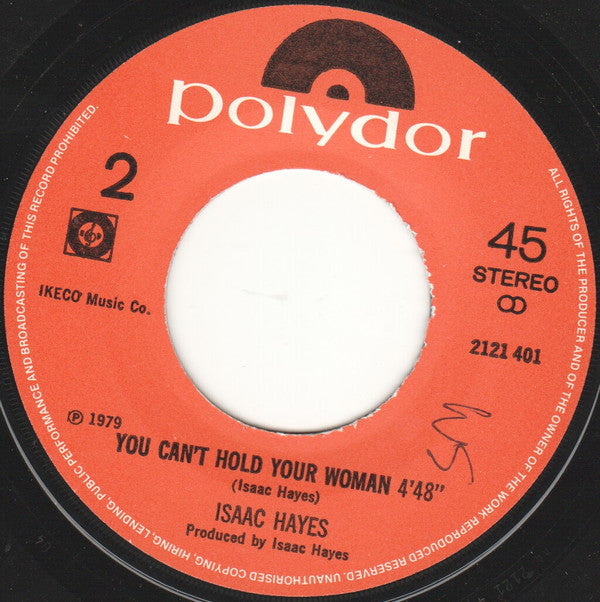 Isaac Hayes : Don't Let Go (7", Single)