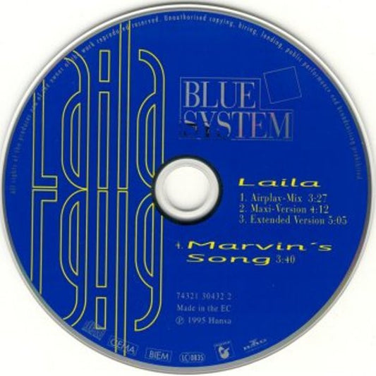 Blue System : Laila (CD, Maxi)