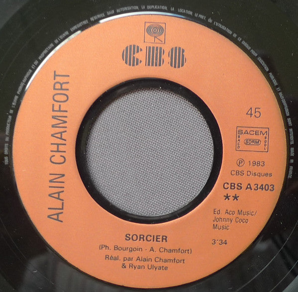 Alain Chamfort : Bons Baisers D'ici (7", Single)