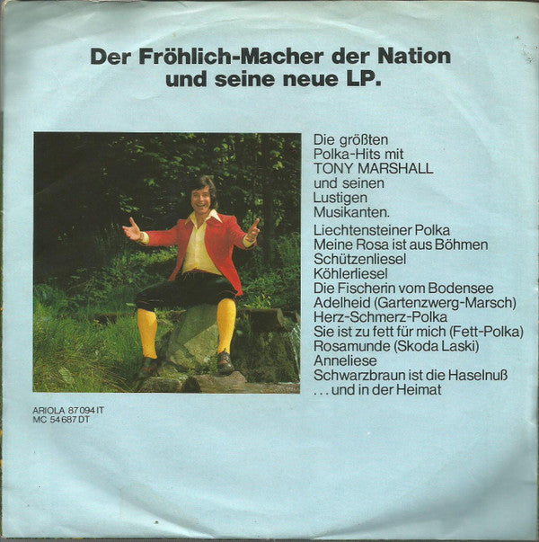 Tony Marshall : Junge, Die Welt Ist Schön (7", Single)