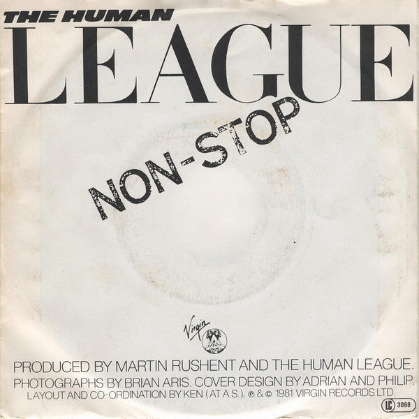 The Human League : Open Your Heart (7", Single)