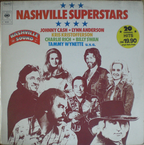 Various : Nashville Superstars (LP, Comp)