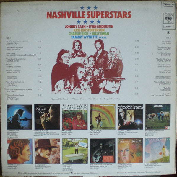 Various : Nashville Superstars (LP, Comp)