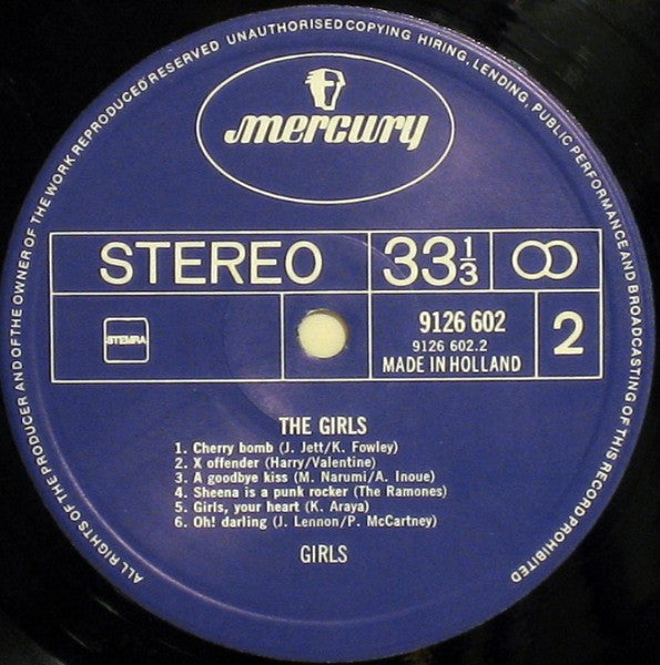 Girls (7) : 野良猫 (LP, Album)