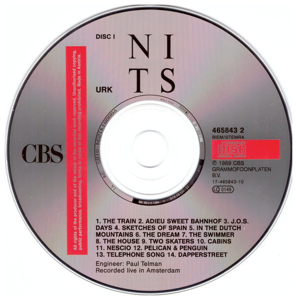 The Nits : Urk (2xCD, Album, RE)