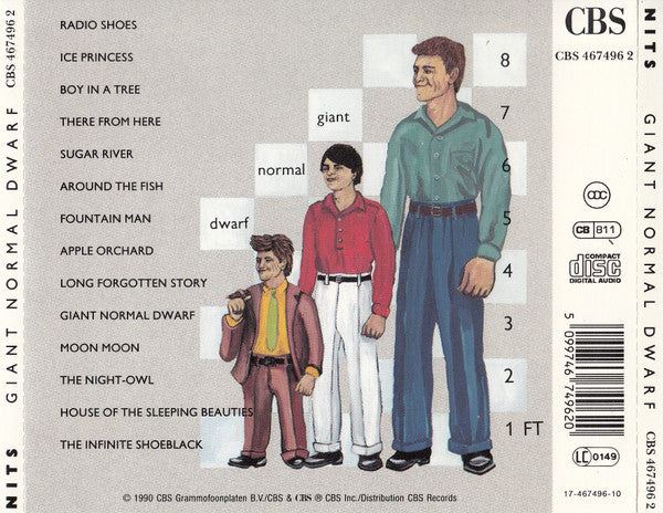 The Nits : Giant Normal Dwarf (CD, Album)