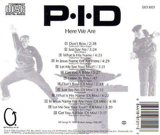 P.I.D. (3) : Here We Are (CD, Album)