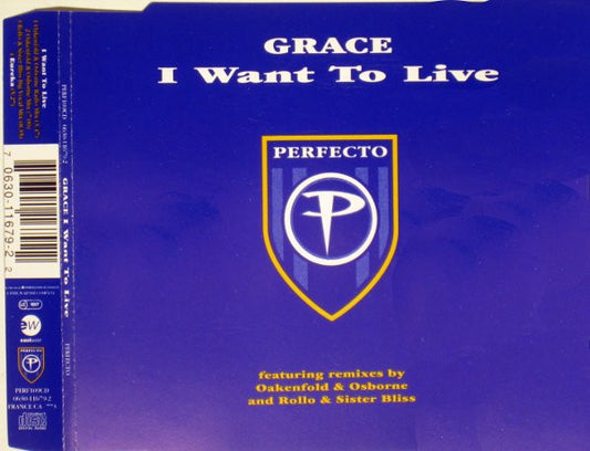 Grace : I Want To Live (CD, Single)