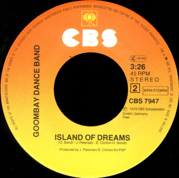 Goombay Dance Band : Sun Of Jamaica (7", Single)