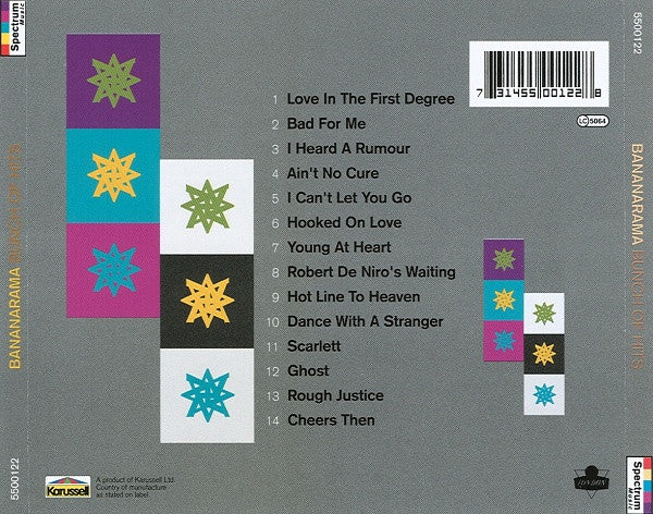 Bananarama : Bunch Of Hits (CD, Comp)