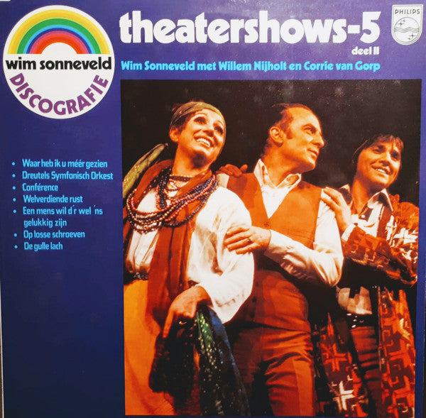 Wim Sonneveld Met Willem Nijholt En Corrie van Gorp : Theatershows-5 (Wim Sonneveld Met Willem Nijholt En Corrie Van Gorp Deel II) (LP)