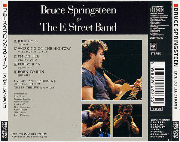 Bruce Springsteen & The E-Street Band : Live Collection II (Born To Run) (CD, EP, S/Edition)