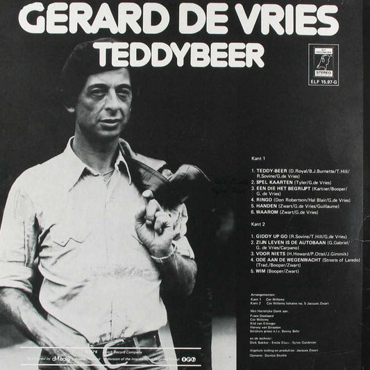 Gerard De Vries : Teddybeer (LP)