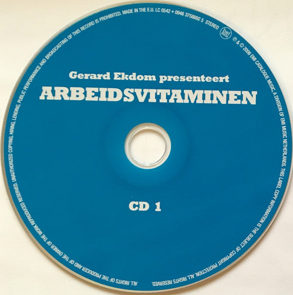 Various : Gerard Ekdom Presenteert Arbeidsvitaminen (3xCD, Comp)