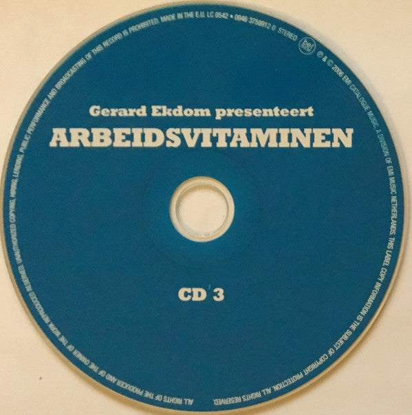 Various : Gerard Ekdom Presenteert Arbeidsvitaminen (3xCD, Comp)