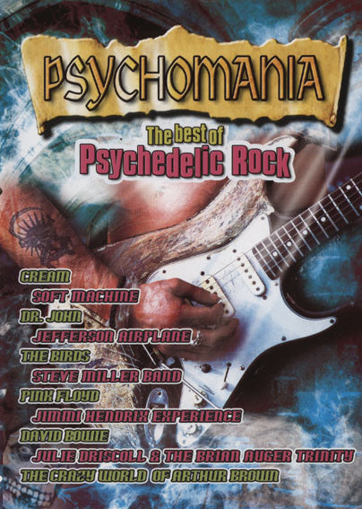 Various : Psychomania - The Best Of Psychedelic Rock (DVD-V, PAL)