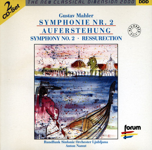 Gustav Mahler : Symphonie Nr. 2 Auferstehung (2xCD)