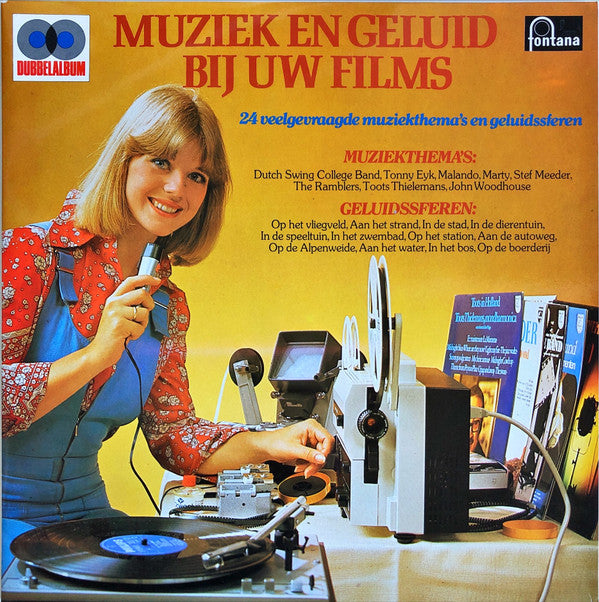 Various : Muziek En Geluid Bij Uw Films (2xLP, Comp)