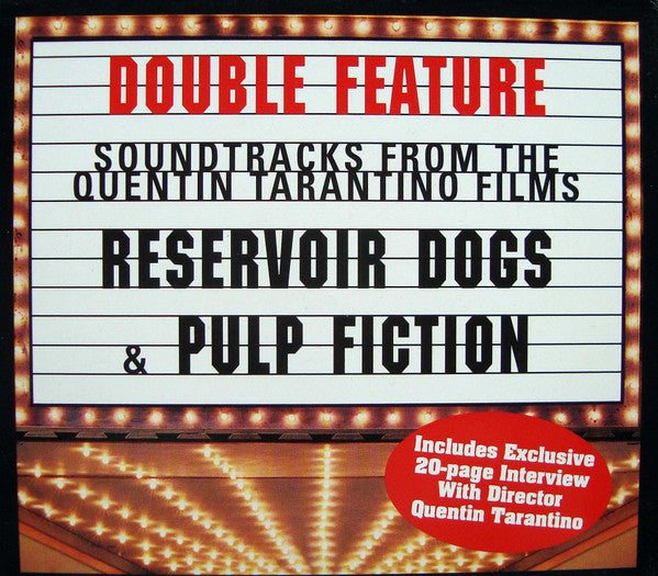 Various : Reservoir Dogs & Pulp Fiction - Double Feature Soundtracks From The Quentin Tarantino Films (2xCD, Comp + Box, RE)