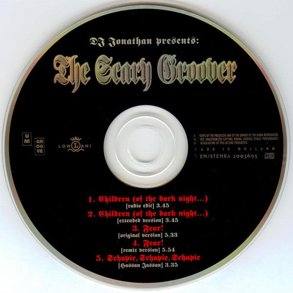DJ Jonathan (2) pres. The Scary Groover : Children (Of The Dark Night…) (CD, Maxi)