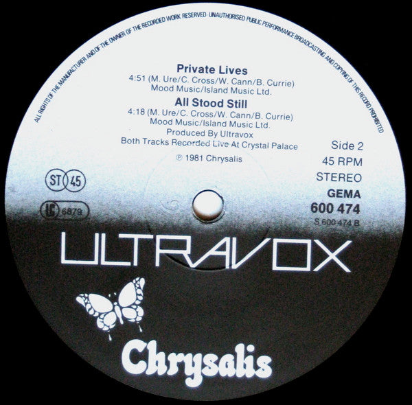 Ultravox : The Voice (12", Single)