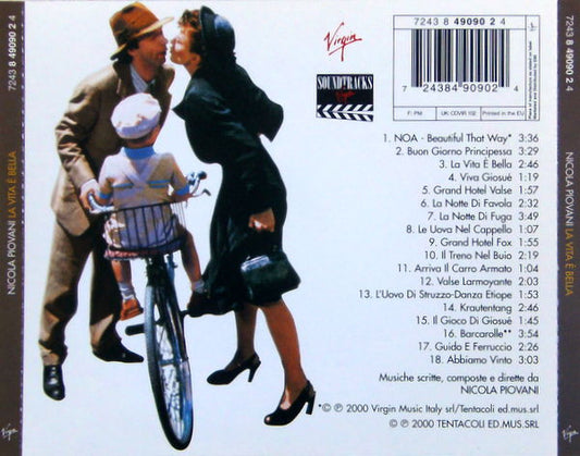 Nicola Piovani : La Vita È Bella (Life Is Beautiful) (CD, Album)