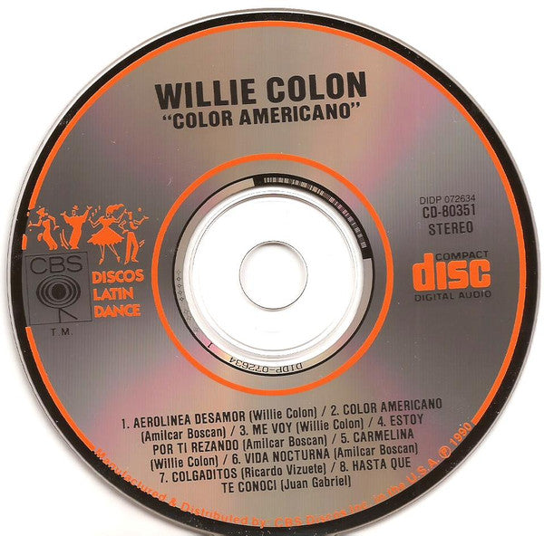 Willie Colón : Color Americano (CD, Album)