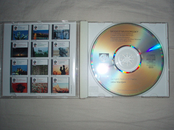 Modest Mussorgsky, Georgian Festival Orchestra, Jahni Mardjani : Pictures At An Exhibition / Night On Bald Mountain (CD, Comp)