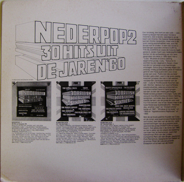 Various : Nederpop 2 - 30 Hits Uit De Jaren '60 (2xLP, Comp)