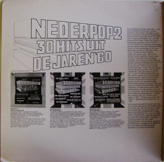 Various : Nederpop 2 - 30 Hits Uit De Jaren '60 (2xLP, Comp)