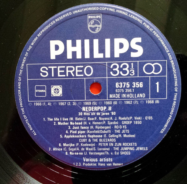Various : Nederpop 2 - 30 Hits Uit De Jaren '60 (2xLP, Comp)