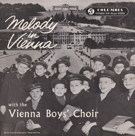 Die Wiener Sängerknaben : Melody In Vienna (7", EP)