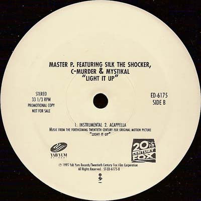 Master P : Light It Up (12", Promo)