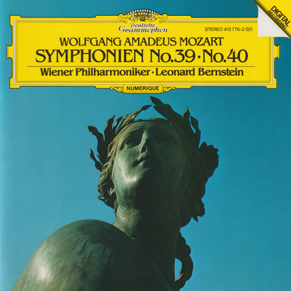 Wolfgang Amadeus Mozart, Wiener Philharmoniker, Leonard Bernstein : Symphonien No.39•No.40 (CD, Album)