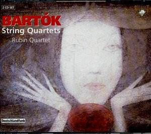 Béla Bartók, Rubin Quartet : String Quartets (2xCD, Album)