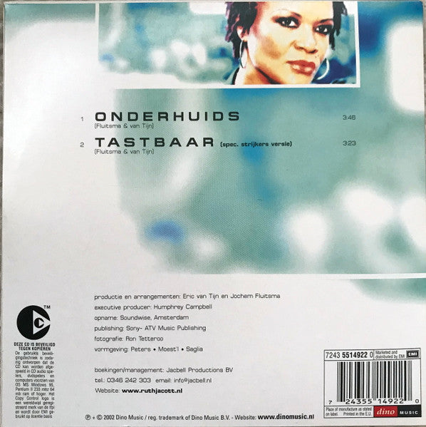 Ruth Jacott : Onderhuids (CD, Single, Copy Prot.)