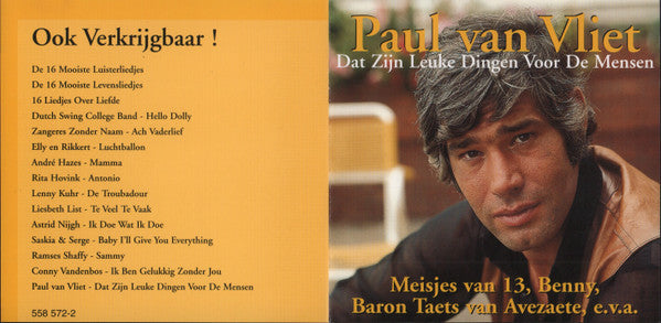 Paul van Vliet (2) : Dat Zijn Leuke Dingen Voor De Mensen (CD, Comp)
